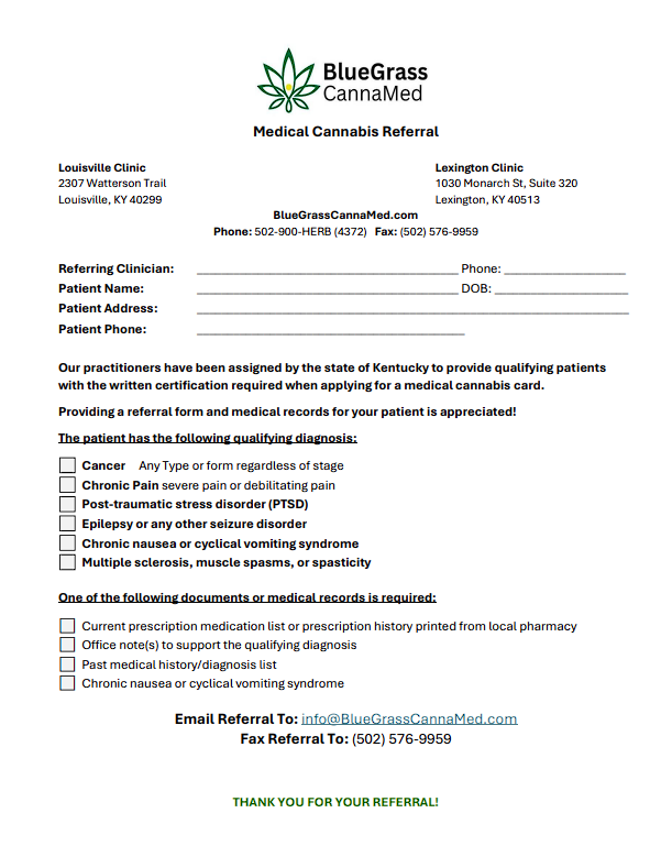 Provider Referral Form